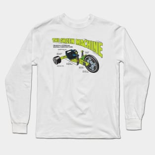 Green Machine - Big Wheel (Light) Long Sleeve T-Shirt
